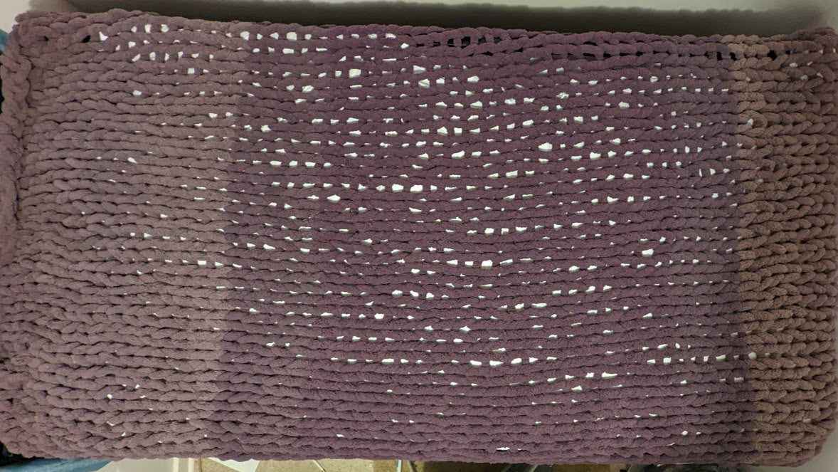 Loose best sale knit blanket