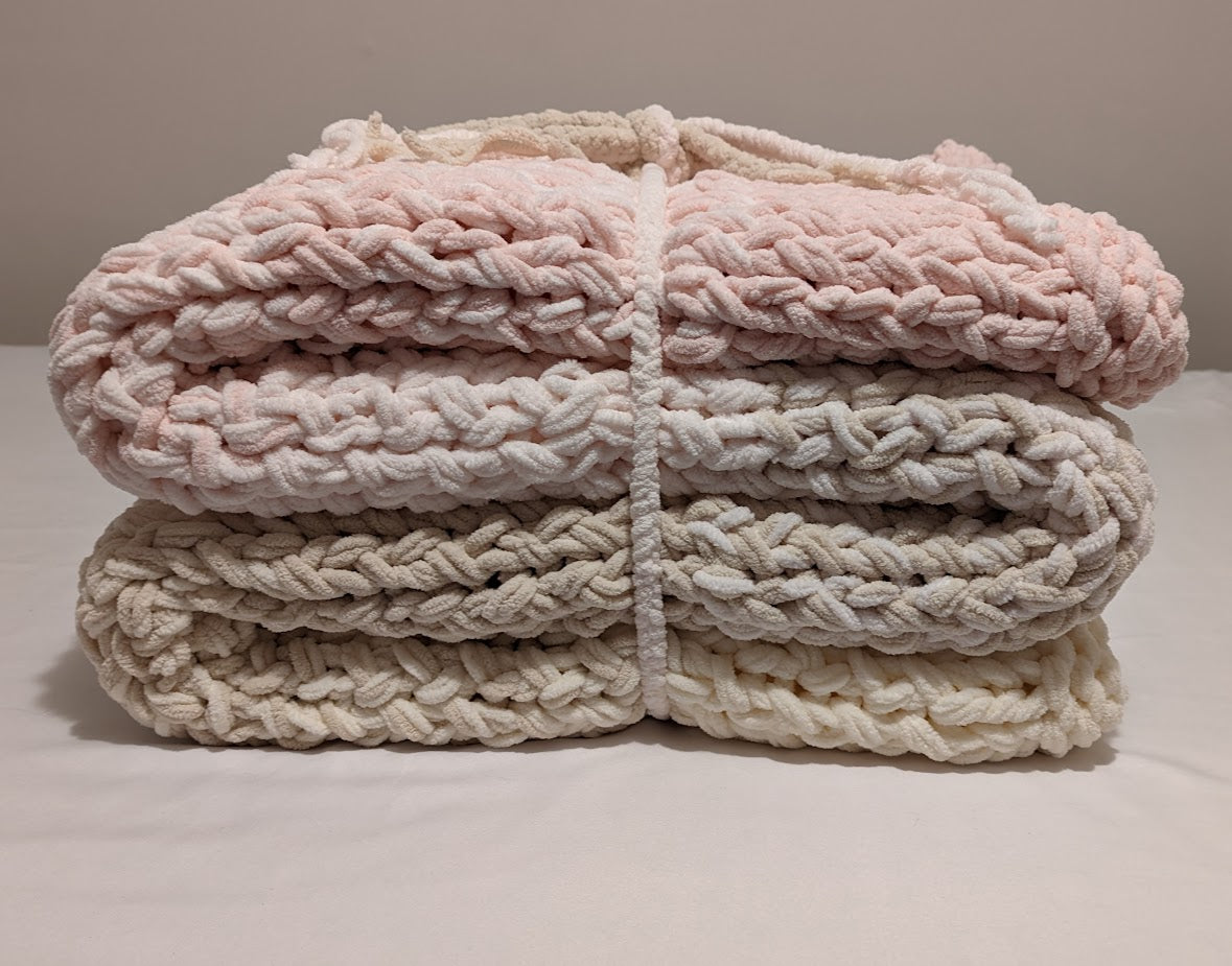 Pink Gradient Blanket