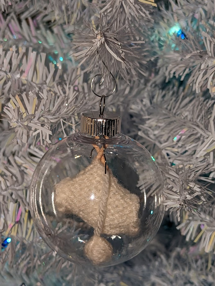 Knitter's Globe Ornament (click for options)